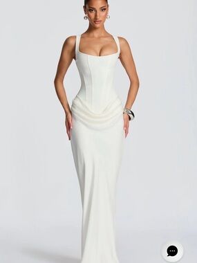 nadia maxi dress - gold sparkle Rosetta Maxi Dress main image 1